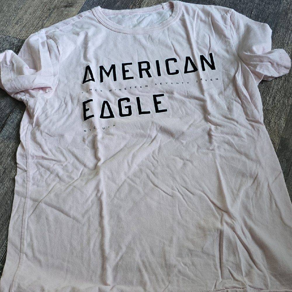 American Eagle Soft Pink Tee